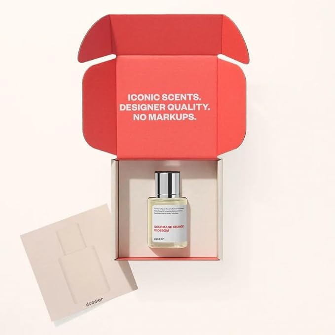 Dossier - Gourmand Orange Blossom 1.7 Fl oz (50ml) - Inspired by L.ancome's La Vie Est Belle - Everyday Use - Women Luxury Scent - Vegan, Paraben-Free