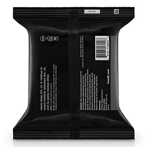 C&C by Clean & Clear so wiped tropical face wipes 25 wipes (25 Count)