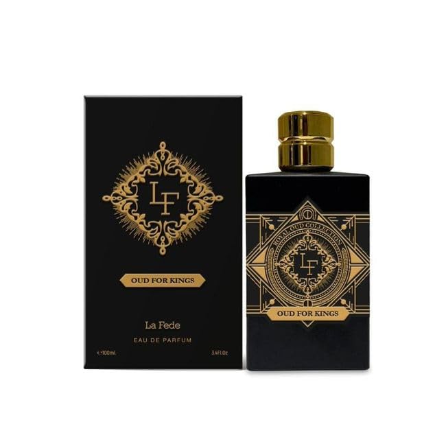 KHADLAJ PERFUMES Khadlaj La Fede Oud for Kings Eau De Parfum Spray Men, 2.7 Ounce