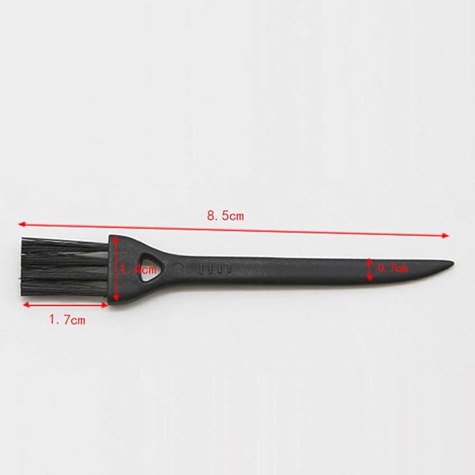 20 Pieces Replacement Electric Shaver Razor Cleaning Brushes Keyboard Brush Coffee Grinder Brushes Small Household Appliance Cleaning Brush Kits Black