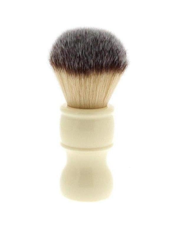 West Coast Shaving Beacon Shaving Brush, Synthetic, Ivory-Colored