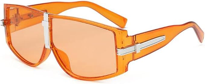 Full-enclosed wide-rim sunglasses new punk style hip-hop glasses men's UV protection sunglasses
