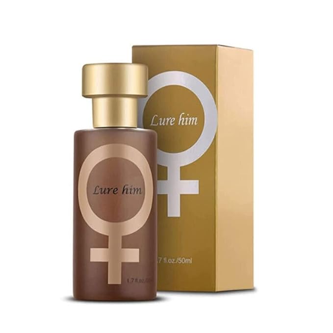 VeniCare Golden Lure for Women – Long-Lasting Perfume 1.7 Fl Oz, Seductive “Lure Him” Fragrance for Modern Confident Women