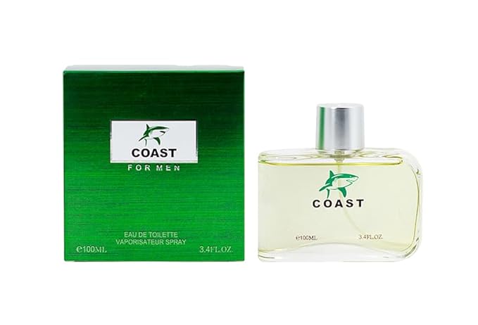 EBC-Collection, COAST GREEN Perfume for Men, 3.4oz/100ml