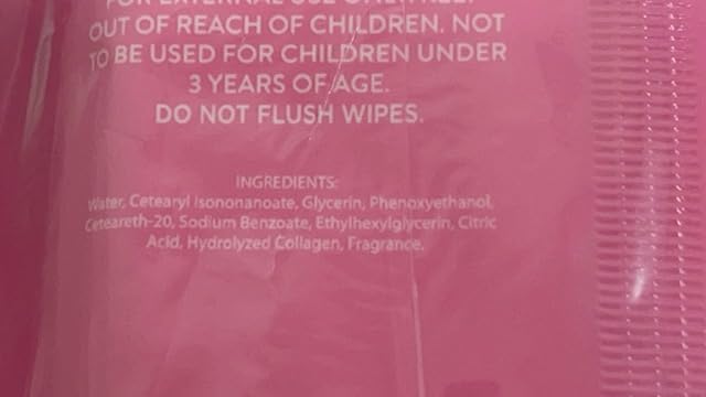 Dr. Wellness Gentle Cleansing Facial Wipes Variety Pack for All Skin Types, 30 Count (Pack of 4), Collagen