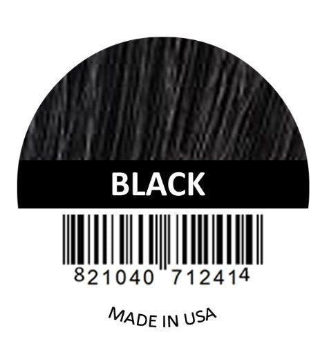 Samson Hair Building Fibers Refill Compatible with Toppik and other Top Brands Hair Loss Concealer for Thinning Hair 100% Undetectable Natural Formula Made in USA (BLACK 25gr Refill)