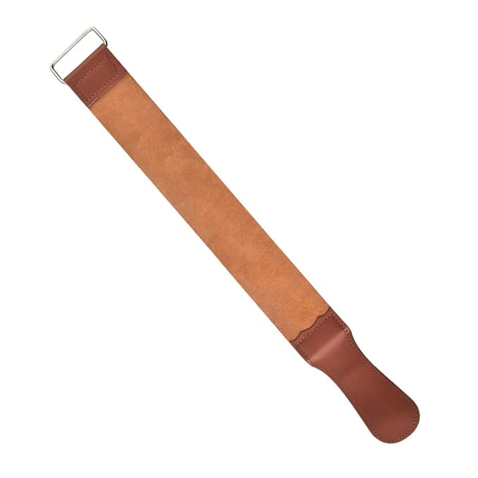 Strop for Beard Razor Hair Removal Shaving Apron Men Professional Straight Razor Sharpening Tool Handle