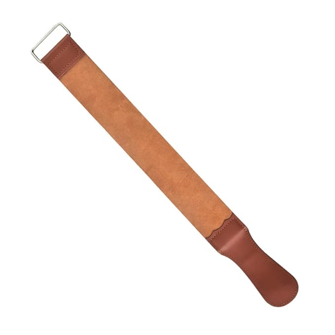Double-Sided Razor Strop Tool for Home Use Convenient Shaver Sharpening Strap Clip Essential Accessories for Straight Razor Maintenance