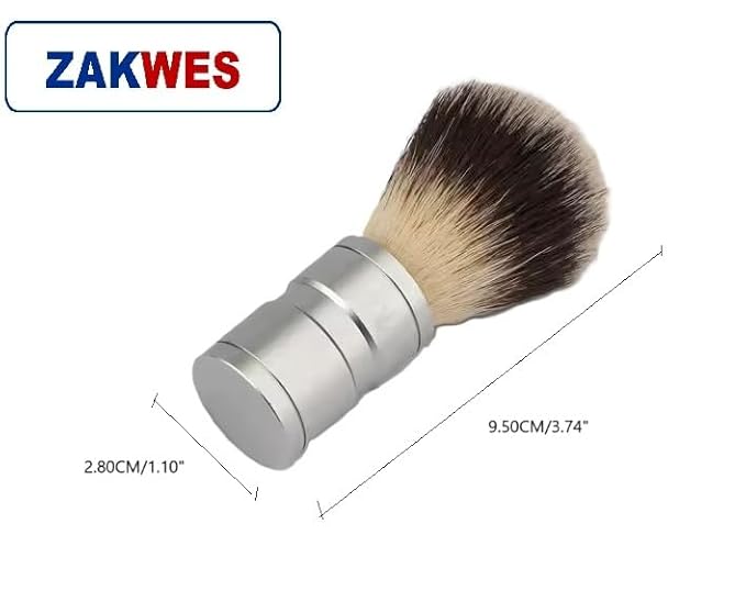 Men's Shaving & Grooming Set, Double Edge Safety Razor, Shaving Brush, Razor & Brush Stand,10 Blades, Shaving Bowl, Valentine Gift For Men, Gift for Fathers/Dads (Silver)