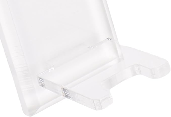 Acrylic Razors Stand Holder, Sturdy Shaving Brush Storage Bracket Countertop Organizer for Bathroom Kitchen Office Desk