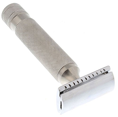 West Coast Shaving Classic Collection Double Edge Safety Razor (Stainless-175S) Closed Comb Head