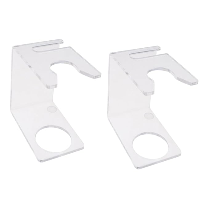 2pcs Razor and Brush Holder Shave Brush Organizer Shave Brush Stand Razor Stand Shaving Brush Holder