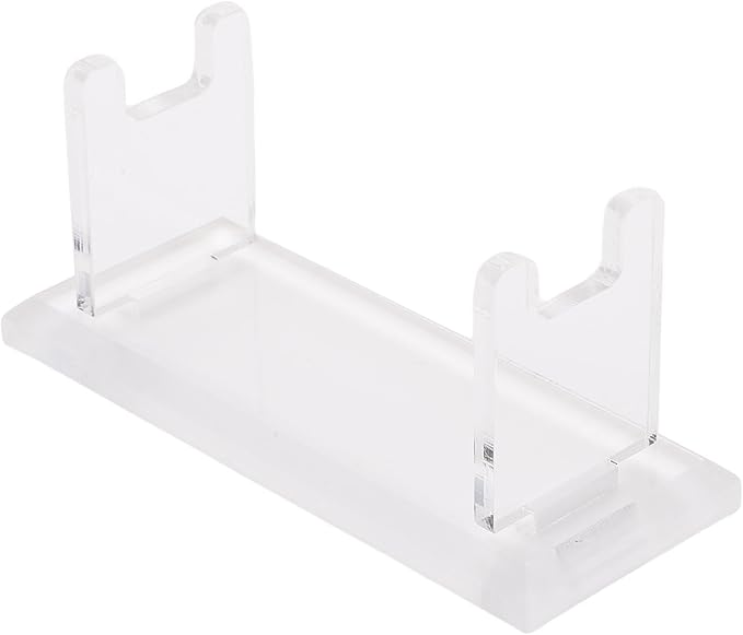 Acrylic Razors Stand Holder, Sturdy Shaving Brush Storage Bracket Countertop Organizer for Bathroom Kitchen Office Desk