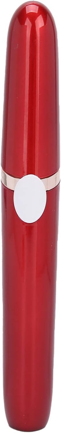 Horoper Eyebrow Facial Trimmer, Painless USB Eyebrow Trimmer Women Electric Face Eyebrow Hair Removal Machine, for Face Lip Chin (Red)