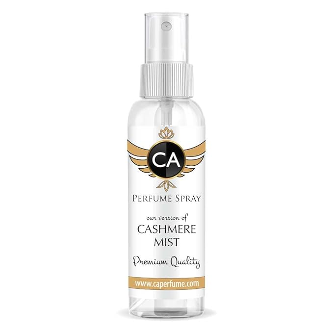 CA Perfume Eco Refill Impression of Cashmere Mist For Women Concentrated Long Lasting Eau de Parfum Spray Refillable Atomizer Bottle 2 Fl Oz/60ml-X1