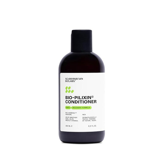 Scandinavian Biolabs Bio-Pilixin® Conditioner For Men | Prevents Split & Damaged Ends, Restores Weak Hair, Supports Scalp Vitality, Dermatologically Tested, Made in Denmark, 250 mL/ 8.8 Oz