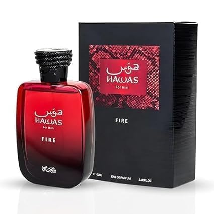 AILIBOTE Hawas Fire Eau De Parfum | Long Lasting Fragrance Perfum | For Men,Indulge In A Luxurious Perfume Men That Captures Masculine Elegance And Strength(100ml, 3.4 oz)