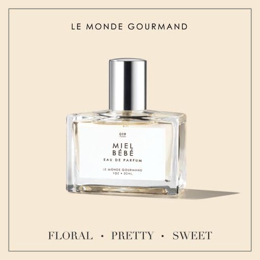 Le Monde Gourmand Miel Bébé Spray Eau de Parfum with Praline, Sandalwood, Honey, Orange Perfume Notes - 1 fl oz (30 ml)