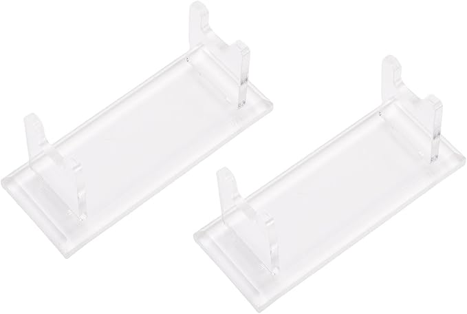 Acrylic Razors Stand Holder, Sturdy Shaving Brush Storage Bracket Countertop Organizer for Bathroom Kitchen Office Desk