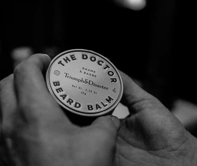 TRIUMPH & DISASTER | The Doctor Beard Balm | Firm Hold & Non-Greasy - Natural Finish, 2.29 oz