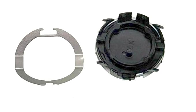 Power Button with Spring Replacement for Braun Series 9 / S9 Shavers, Type 5793, 5791 & 5790, Metallic