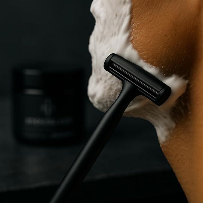 Shaving Cream for Men – Unscented, Helps Reduce Irritation | StoneBlade Luxury Shave Cream, 6 oz