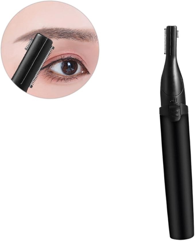 Hemoton Eyebrow Shaver Electric Eyebrow Trimmer Trimming Detachable Head Waterproof Perfect for Women Grooming Tool