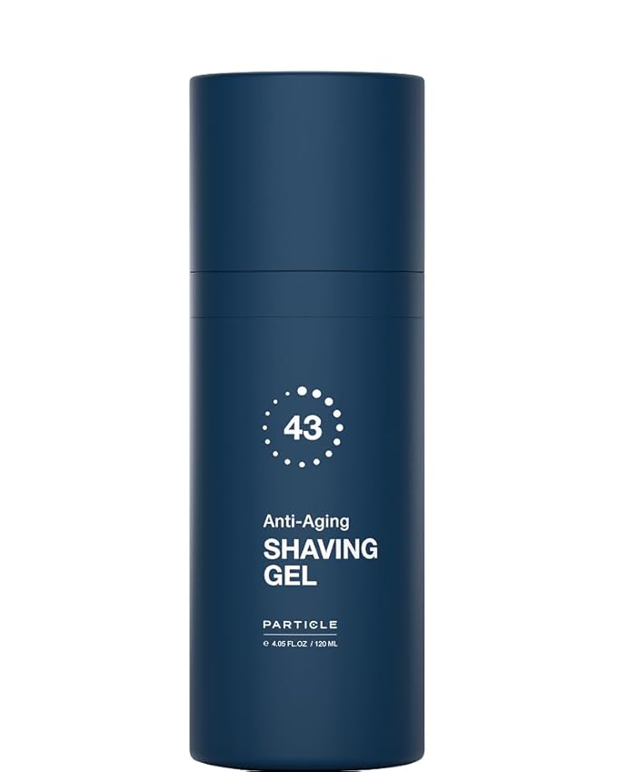 Particle Anti Aging Shaving Gel for Men, Helps Reduce the Appearance of Wrinkles, Firm and Tighten Your Skin with Every Shave in Just 43 Seconds (4.05 fl.oz)