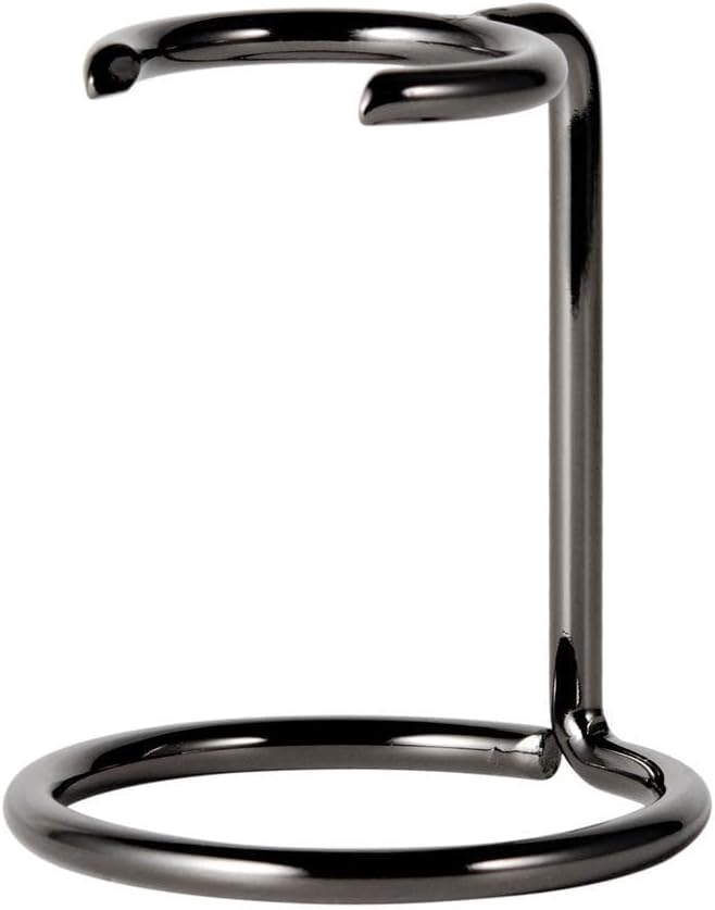 Grandslam Shave Brush Stand Stainless Steel for Badger Shaving Brushes Holder Height 2.8inch/7cm Space Saver