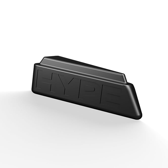 HYPE X1 Razor Stand - CNC Machined Aerospace-Grade Aluminum - Secure & Stylish Storage for X1 Razor - Prevents Blade Dulling and Corrosion - Enhances Hygiene & Aesthetics - Black