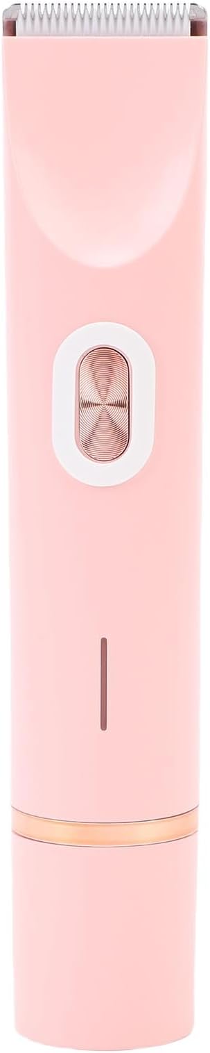 Pongnas Women Body Hair Trimmer 2 in 1 IPX7 Trimmer with Type C Charging (Pink)