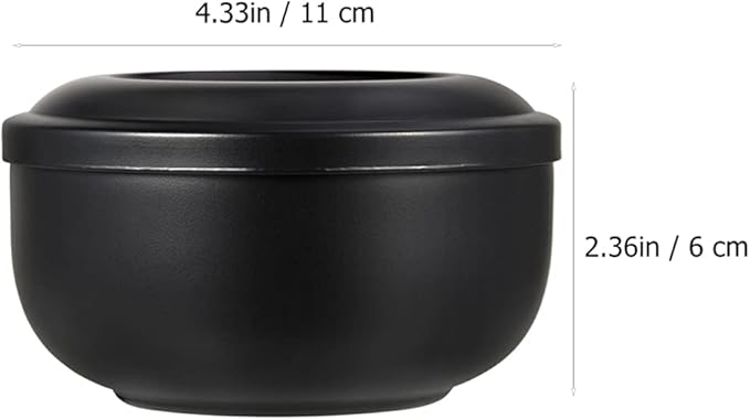 Beaupretty Stainless Steel Shaving Soap Bowl Shaving Mug for Shave Cream Soap Shaving Cup with Lid