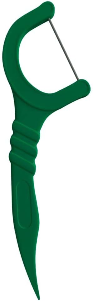 Oral-B Complete Glide Dental Floss Picks Plus Scope Outlast, Long Lasting Mint, 75 Dental Floss Picks, Pack of 6