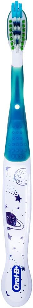 Oral-B Pro-Health Junior CrossAction Galaxy Toothbrush, Ages 6+, Soft - Pack of 3
