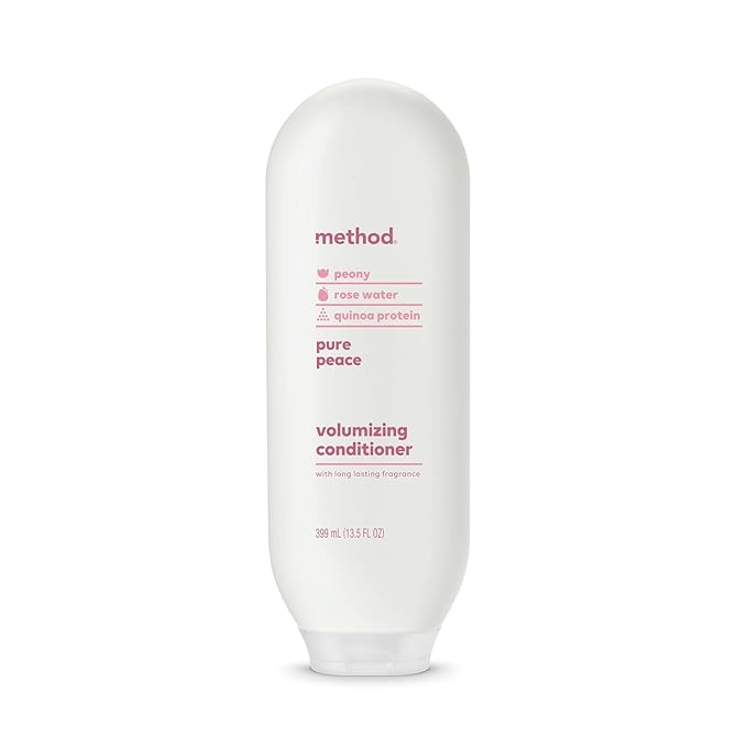 Method Pure Peace Volumizing Shampoo and Conditioner, Enhance Volume and Tranquility for Fuller, Healthier Hair, 1 CT.