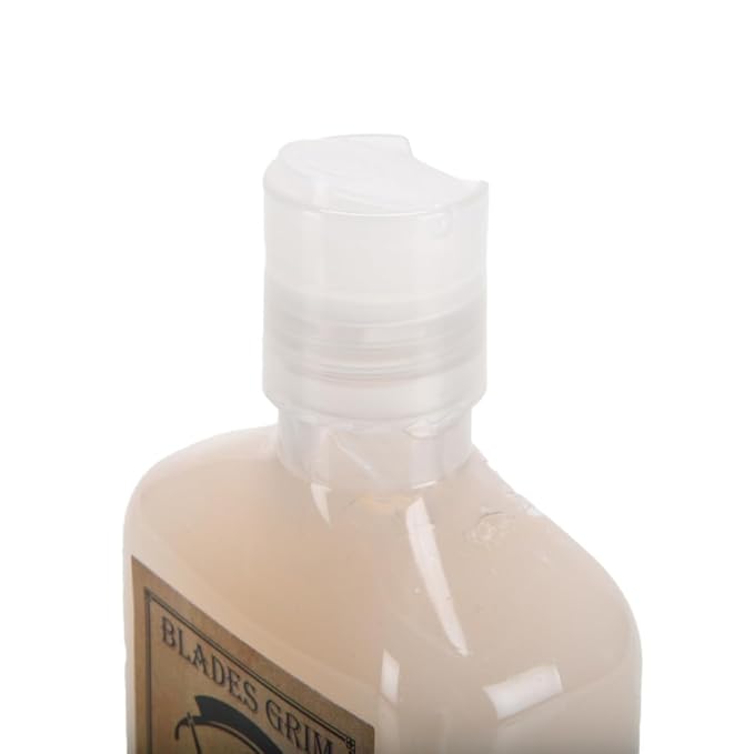 The Blades Grim – Aftershave Gel, Handmade in the USA (Smolder, 8.45oz)