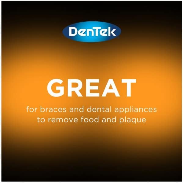 DenTek Complete Clean, Variety Pack, Fresh Mint Angles Floss Picks (75ct), & Interdental Cleansers (32ct) (2 of Each)
