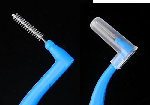 Interdental Angled Brush, Blue, 20 Each (Pack of 2) 1