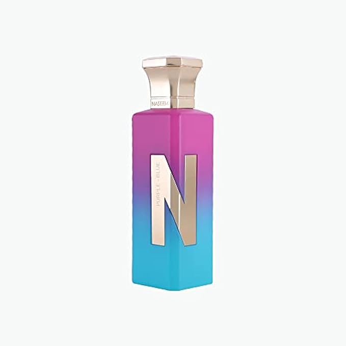 Naseem Perfumes Purple Blue Aqua Perfume Sublte Tone Eau De Parfum For Men & Women 75 ml