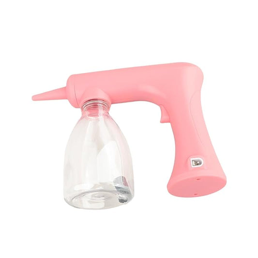 Perming Foaming Machine Lather Maker Hot Lather Machine USB Charging for Barber Shop, pink 300ml