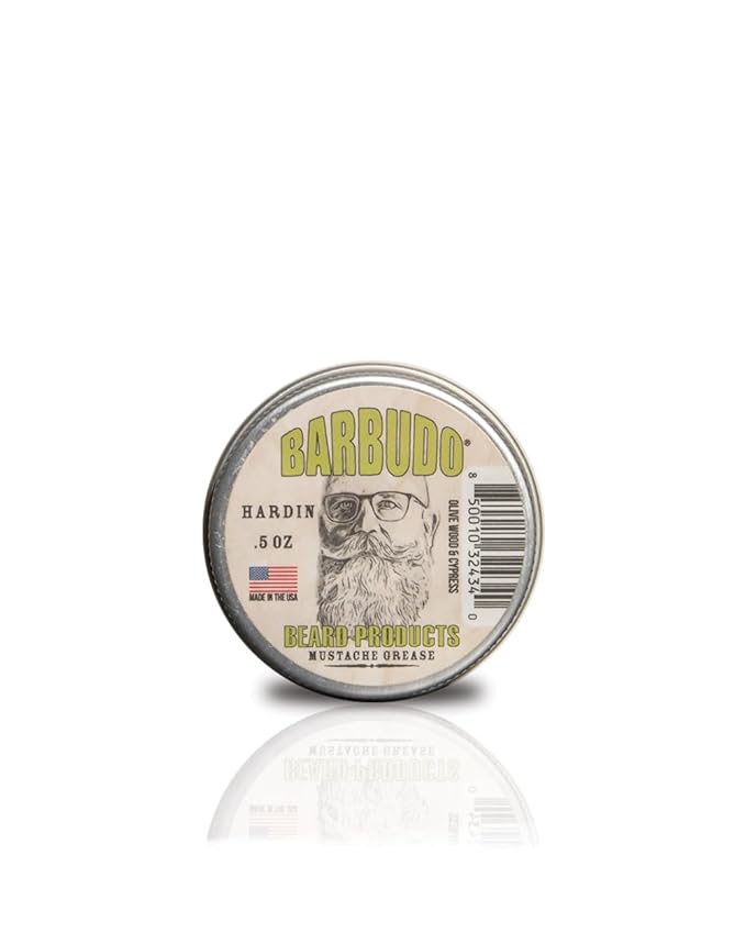 Mustache Wax (Hardin : Olivewood, Cypress)