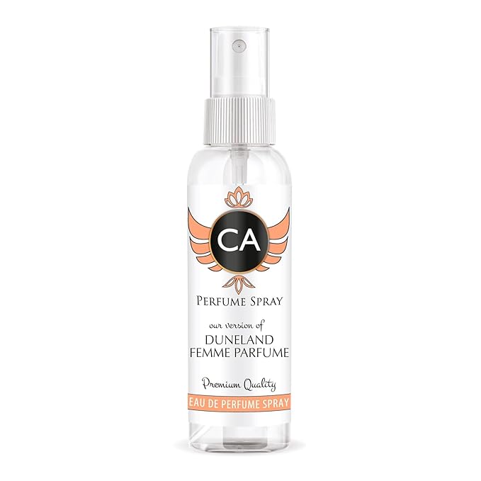 CA Perfume Eco Refill Impression of Duneland Femme Parfume for Women Amber Woody Long Lasting Fragrance Eau De Parfum 2 Fl Oz 60ml