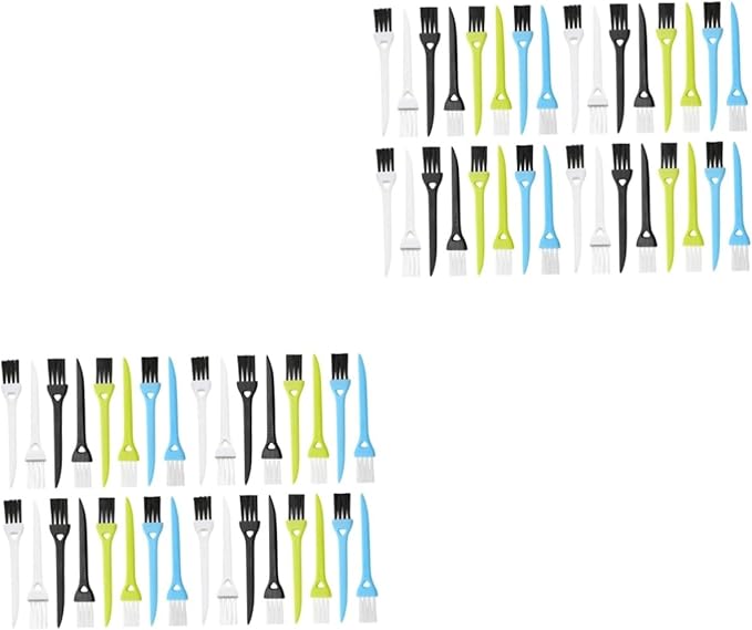 Beavorty 72pcs Shaver Cleaning Brushes Versatile Cleaner for Hard Reach Spaces for Electric Shaver Clipper Trimmer and Household Appliances