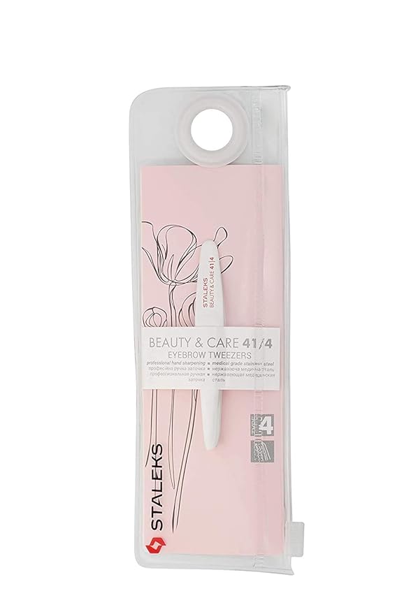 Staleks Eyebrow Tweezers BEAUTY & CARE TBC-41/4 (Slant)