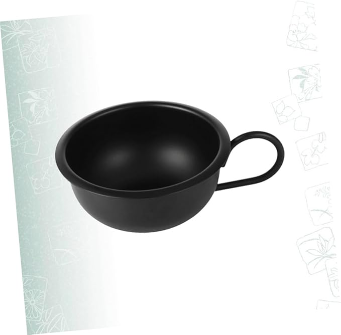 FRCOLOR 2pcs Men Shaving Bowl Metal Shaving Bowl for Soap Facial Cream for Home Barber Shop
