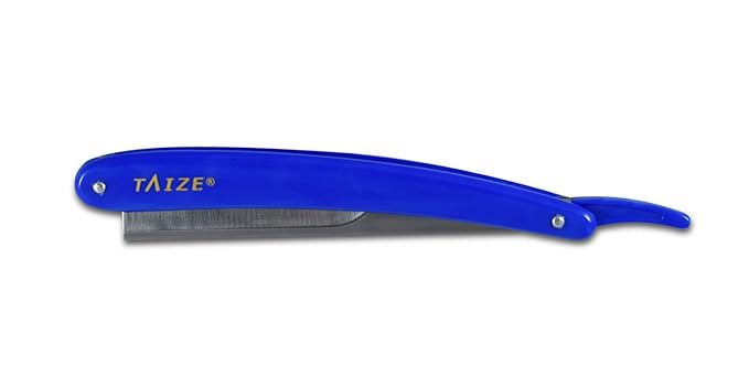 Taize Straight Razor - Blue - 6''