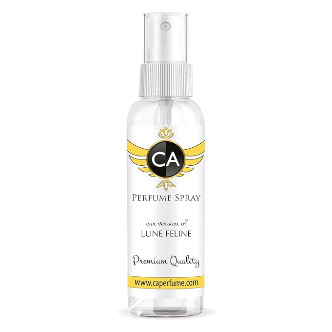 CA Perfume Eco Refill Impression of Lune Feline For Women & Men Eau de Parfum Spray Atomizer Bottle 2 Fl Oz/60ml-X1