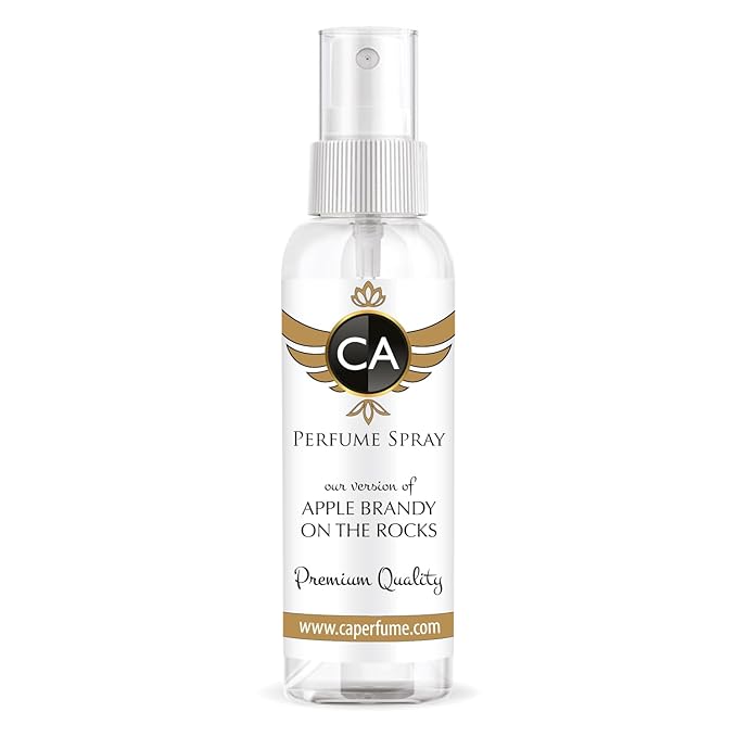 CA Perfume Eco Refill Impression of Apple Brandy On The Rocks For Women & Men Eau de Parfum Spray Atomizer Bottle 2 Fl Oz/60ml-X1