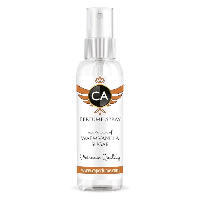 CA Perfume Eco Refill Impression of Warm Vanilla Sugar For Women Eau de Parfum Spray Atomizer Bottle 2 Fl Oz/60ml-X1