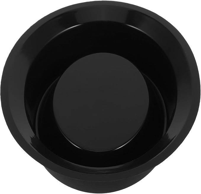 NOLITOY Silicone Shaving Soap Bowl with Brush, Lightweight Travel Shave Dish for Beard Lathering, Portable Shaving Cream Container for Home and Barber Use, Black